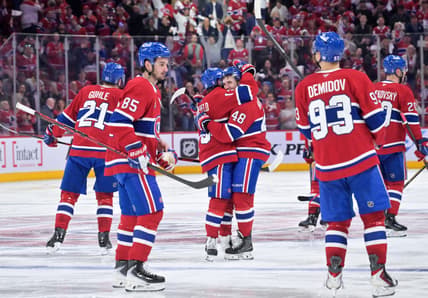NHL: Stanley Cup Playoffs-Tampa Bay Lightning at Montreal Canadiens
