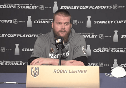 Robin Lehner, Vegas Golden Knights, NHL playoffs