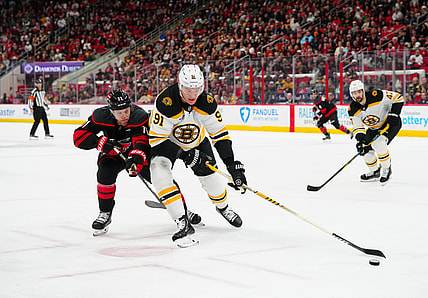 NHL: Boston Bruins at Carolina Hurricanes
