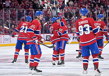 NHL: Stanley Cup Playoffs-Tampa Bay Lightning at Montreal Canadiens