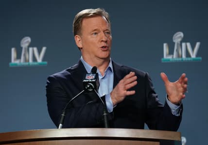 NFL Playoffs, Roger Goodell, COVID-19