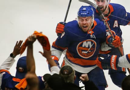 NHL: Stanley Cup Playoffs-Tampa Bay Lightning at New York Islanders
