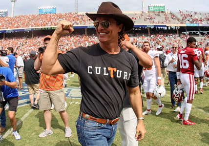 Washington Commanders Matthew McConaughey