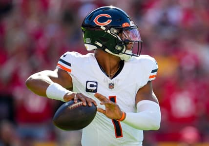Chicago Bears' Justin Fields
