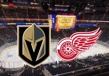 Vegas Golden Knights Detroit Red Wings HOME