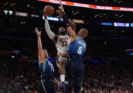 LeBron James, Kristaps Porzingis