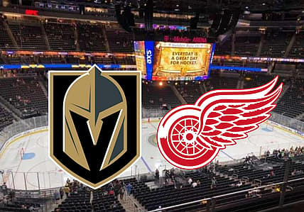 Vegas Golden Knights Detroit Red Wings HOME