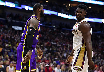 LeBron James Zion Williamson