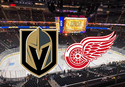 Vegas Golden Knights Detroit Red Wings HOME