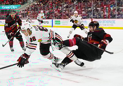 NHL: Chicago Blackhawks at Carolina Hurricanes