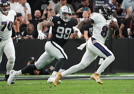 NFL: Baltimore Ravens at Las Vegas Raiders