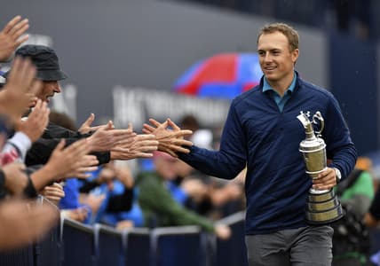 2017 British Open winner Jordan Spieth is one of the top golfers under 25