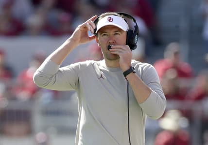 Oklahoma Sooners football coach Lincoln Riley