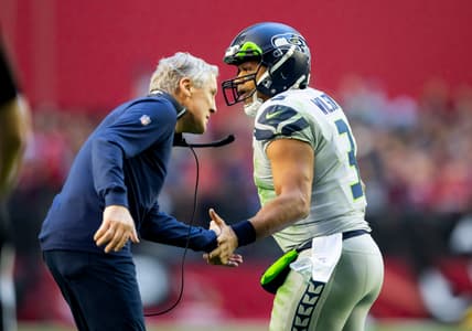 Russell Wilson, Pete Carroll