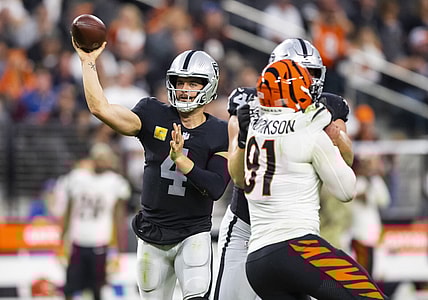 NFL: Cincinnati Bengals at Las Vegas Raiders