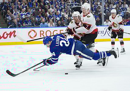 NHL: Stanley Cup Playoffs-Ottawa Senators at Toronto Maple Leafs