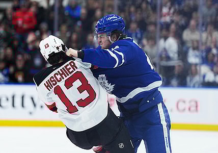 NHL: New Jersey Devils at Toronto Maple Leafs