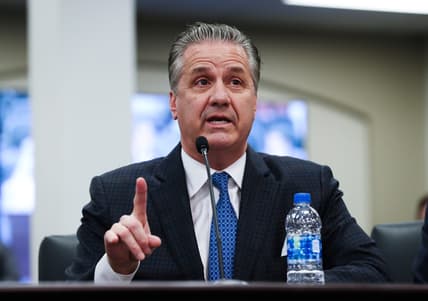 Arkansas Razorbacks coach John Calipari
