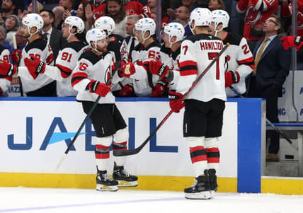 NHL: New Jersey Devils at Tampa Bay Lightning