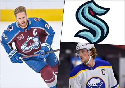 nhl trade, seattle kraken, gabriel landeskog