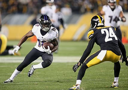 Ravens receiver Jeremy Maclin