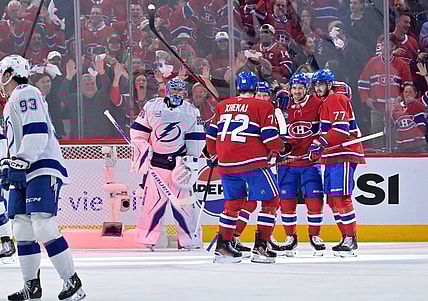 NHL: Stanley Cup Playoffs-Tampa Bay Lightning at Montreal Canadiens