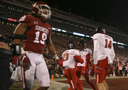Sooners linebacker Caleb Kelly