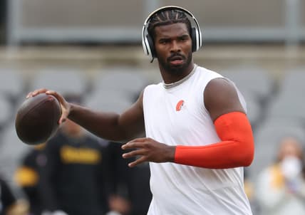 Cleveland Browns quarterback Shedeur Sanders