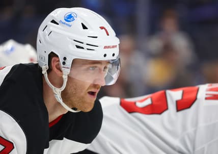 NHL: New Jersey Devils at Buffalo Sabres