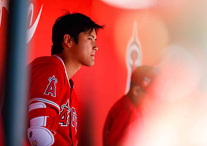 Shohei Ohtani had a rough go if it during 2018 spring training