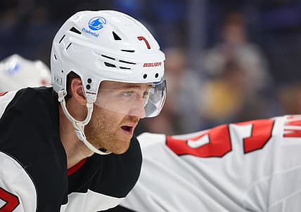 NHL: New Jersey Devils at Buffalo Sabres