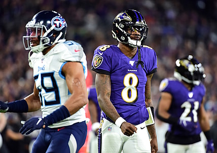 Lamar Jackson Ravens Titans