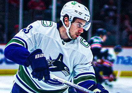 Quinn Hughes, Vancouver Canucks defenseman (Photo- Sammi Silber Washington Hockey Now/Vancouver Hockey Now)