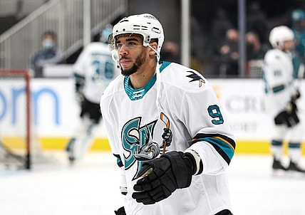 Evander Kane San Jose Barracuda (Photo- San Jose Barracuda)