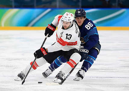 Olympics: Ice Hockey-Men Quarterfinal- FIN-SUI