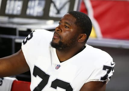 Raiders offensive tackle Marshall Newhouse