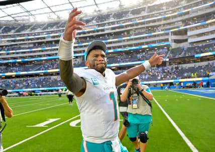 Miami Dolphins quarterback Tua Tagovailoa
