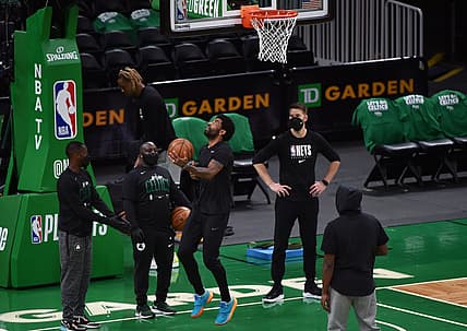 WATCH: Celtics fans welcome back Kyrie Irving with boos