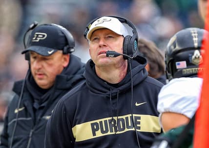 Purdue Boilermakers HC Jeff Brohm