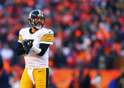 Steelers quarterback Ben Roethlisberger