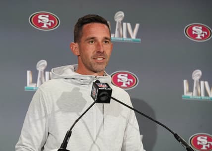 49ers head coach Kyle Shanahan