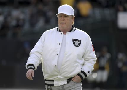 Raiders Mark Davis attends Tina Tintor funeral