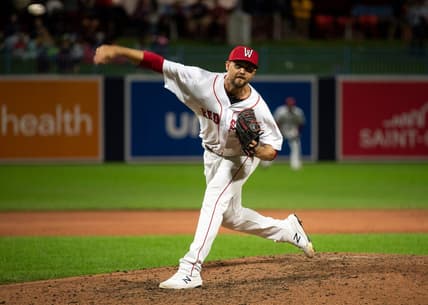 WORCESTER - Colten Brewer delivers a pitch during the final home game of the inaugural WooSox season at Polar Park on Sunday, September 26, 2021.

Spt Woosoxgame 29