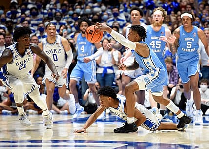 NCAA Basketball: North Carolina at Duke
