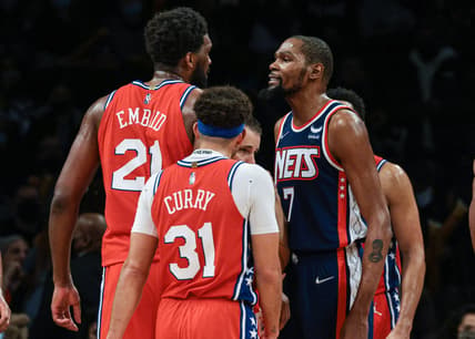 NBA: Philadelphia 76ers at Brooklyn Nets