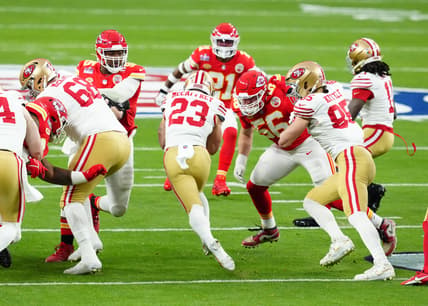 Christian McCaffrey fumble, Super Bowl LVIII