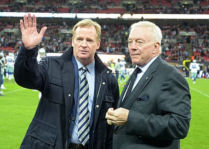 Roger Goodell, Jerry Jones