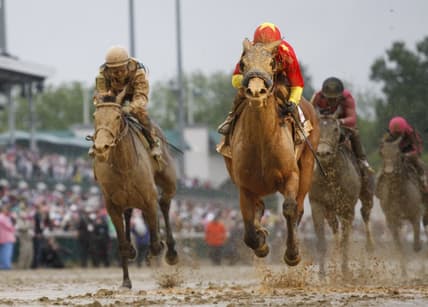Kentucky Derby announcer Travis Stone did a masterful job
