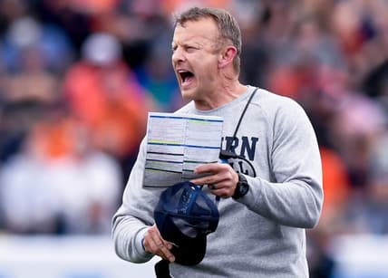Auburn Tigers head coach Bryan Harsin coaches against Houston during the Birmingham Bowl at Protective Stadium in Birmingham, Ala., on Tuesday December 28, 2021.

Bham46