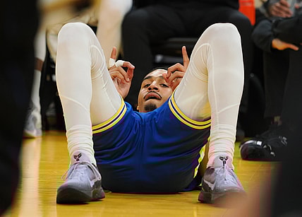 Golden State Warriors guard Jordan Poole